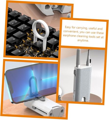 Sosoport Professional Keyboard Laptop Screen Earphone Kit Brush Electronics Cleaning Tools in Saudi Arabia