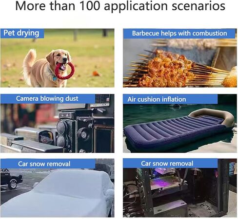 منفضة هواء لاسلكية 130000 دورة في الدقيقة، 3 سرعات، 5000 مللي أمبير في الساعة من النوع C، فوهة مغناطيسية ABS للإلكترونيات والتنظيف in Kuwait