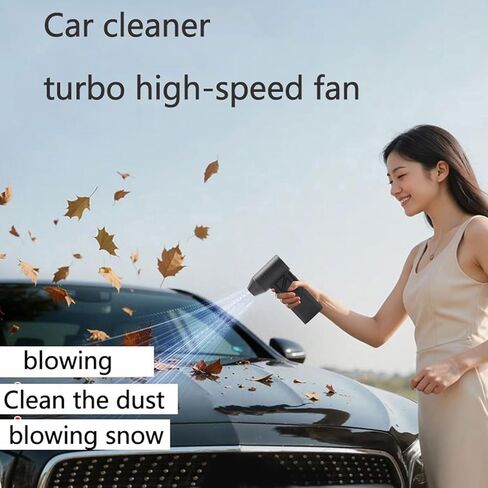 منفضة هواء لاسلكية 130000 دورة في الدقيقة، 3 سرعات، 5000 مللي أمبير في الساعة من النوع C، فوهة مغناطيسية ABS للإلكترونيات والتنظيف in Kuwait