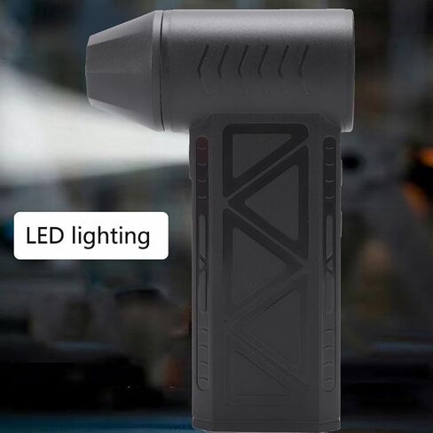 منفضة هواء لاسلكية 130000 دورة في الدقيقة، 3 سرعات، 5000 مللي أمبير في الساعة من النوع C، فوهة مغناطيسية ABS للإلكترونيات والتنظيف in Kuwait