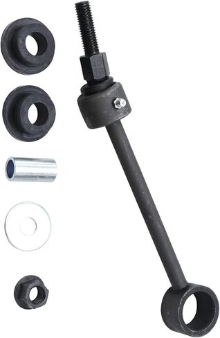 محور ديترويت - 4 قطع مجموعة قضبان Sway لـ 4WD 00-04 Ford F-250 Super Duty، 4 وصلات نهاية قضيب التثبيت الأمامي والخلفي 2000 2001 2002 2003 2004 in Kuwait