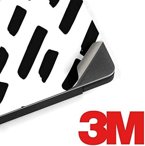 ملصق Skinit للكمبيوتر المحمول متوافق مع Dell XPS 15in (2017) - سكينيت مرخص رسميًا ومصمم في الأصل بتصميم Black Dash in Kuwait