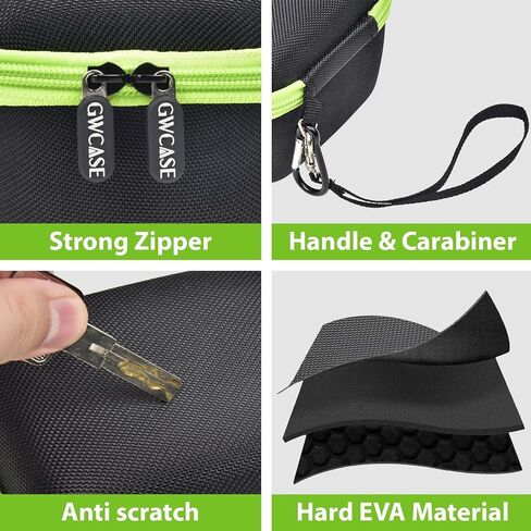 GWCASE Storage Case Compatible with LeapFrog LeapMove Active Learning Video Game System, Hard Carrying Bag with Mesh Pocket for Leap Frog Leap Move Game Console, Cables, Accessories (Case Only) in Saudi Arabia