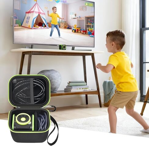 GWCASE Storage Case Compatible with LeapFrog LeapMove Active Learning Video Game System, Hard Carrying Bag with Mesh Pocket for Leap Frog Leap Move Game Console, Cables, Accessories (Case Only) in Saudi Arabia