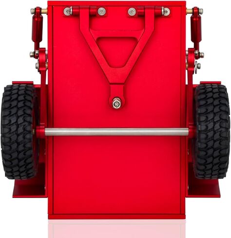 مقطورة فائدة TRX4M من الألومنيوم مع وصلة ربط 1/18 1/24 RC مقطورة زاحفة لملحقات ترقية TRX4-M Defender Bronco K10 High Trail Axial SCX24 AX24 FCX24 (أسود) in Saudi Arabia