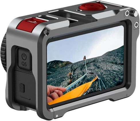 Suitable for DJI OSMO Action 6 Aluminum Alloy Frame Protective + Lens Protection Cover Camera Protection Accessory in Saudi Arabia