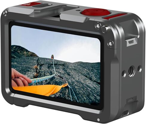 Suitable for DJI OSMO Action 6 Aluminum Alloy Frame Protective + Lens Protection Cover Camera Protection Accessory in Saudi Arabia