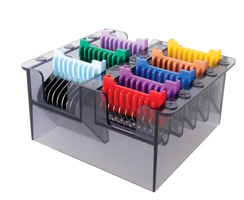 Wahl Professional Professional Animal Steel Fethenment Guide Comb Comb for Wahl's Bravura و Arco و 5 Style Groom و Chromado و Creativa و Figura و Motion Pet و Dog و Cat و Horse Clippers in Kuwait
