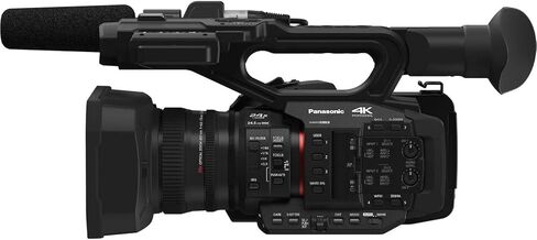 باناسونيك HC-X2 كاميرا فيديو 4K + قطعتين ذاكرة 64 جيجابايت + وحدة مقبض + حقيبة حمل الكاميرا + شاحن بطارية + مجموعة تنظيف فاخرة + المزيد (حزمة 18 قطعة)، أسود in Kuwait