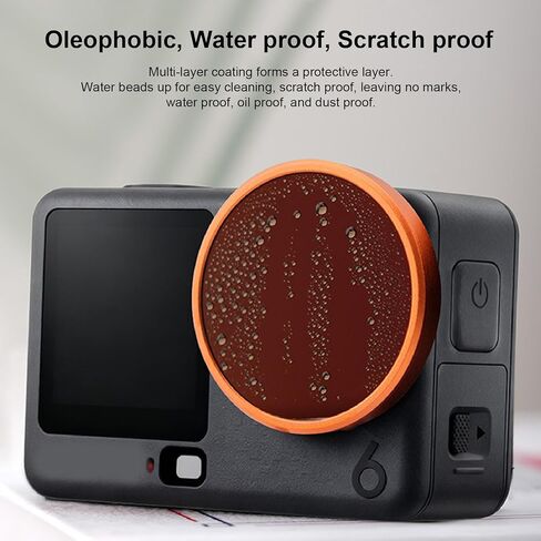 Zopsc ND32 ND64 ND8 ND16 Filters, Fit for Action 6 Action Camera Lens ND Filter Set with high Definition Coating, Reusable with Scratch Proof Coating, Anti Oil Layer in Saudi Arabia