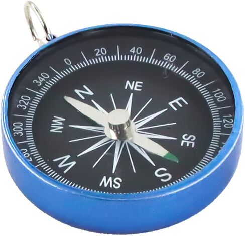 Pocket Compass, Survival Sports Navigation Compass with Key Ring for Outdoors Camping Hiking in Saudi Arabia