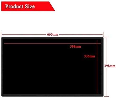 27 Inch Digital Photo Frame - Wall-Mountable Digital Picture Frame with Motion Sensor,Auto-Rotate Image Preview Video Calendar Clock Auto On/Off Timer,White, Black in Saudi Arabia