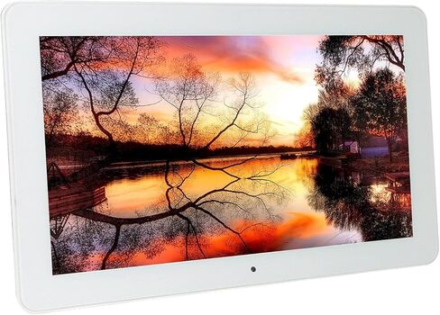 Digital Photo Frame 18.5-inch Digital Photo Frame with HD Display 1366 * 768, Photo/Music/Video Player Calendar Alarm Clock/auto On/Off Timer Remote Control in Saudi Arabia