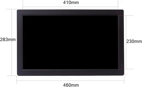 Digital Photo Frame 18.5-inch Digital Photo Frame with HD Display 1366 * 768, Photo/Music/Video Player Calendar Alarm Clock/auto On/Off Timer Remote Control in Saudi Arabia