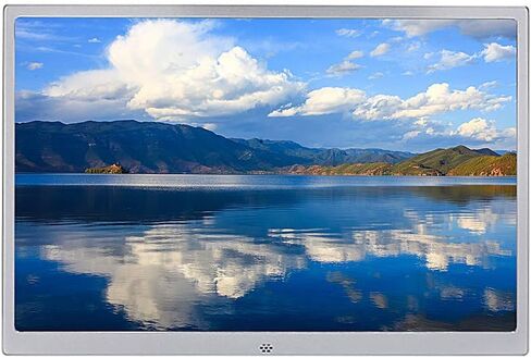15-inch Digital Photo Frame, Aluminum Alloy Material, Full HD Ultra-Thin Electronic Photo Frame, Easy to Operate and Highly Practical in Saudi Arabia