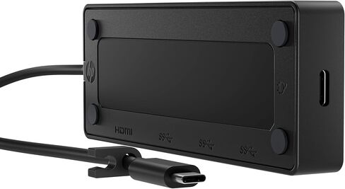 HP Travel G3 5-Port USB-C Hub - 2 USB-C Ports, 2 USB-A, 1 HDMI, Compatible with Multiple Brands & Systems, 4K Display Support, Scalable Power Delivery and Sustainable Design (86T46AA) in Saudi Arabia