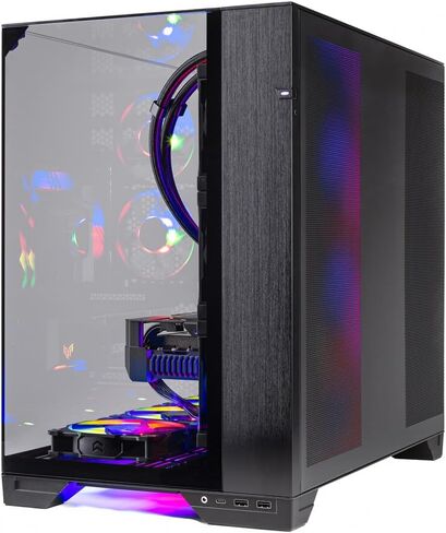 Skytech Gaming O11 Vision Gaming PC, AMD Ryzen 9 9900X3D 4.4GHz, AMD RX 9070XT 16GB VRAM, 1TB Gen4 NVMe SSD, 32GB DDR5 RAM 6000, 850W Gold ATX 3 PSU, 360 ARGB AIO, WI-FI 5, Windows 11, Desktop in Saudi Arabia
