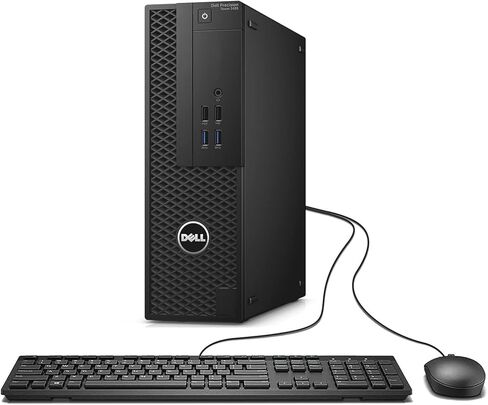 كمبيوتر مكتبي للأعمال Dell OptiPlex 3420 SFF مع شاشة عالية الدقة مقاس 24 بوصة، ومعالج Core i5-6500 بسرعة 3.2 جيجا هرتز وذاكرة وصول عشوائي 16 جيجا بايت وذاكرة وصول عشوائي سعتها 256 جيجا بايت SSD، وواي فاي، وبلوتوث، ونظام التشغيل Windows 11 Pro (متجدد) in Kuwait