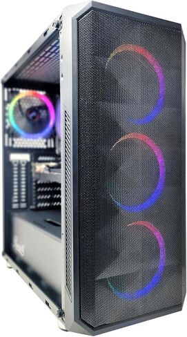 Odyssey Darkus V3 Custom Gaming PC, RGB LED Fans, Intel i5 Upto 4.1GHz, 16GB DDR4 RAM, 1TB SSD, GeForce RTX 3050 6GB GDDR6, Wi-Fi, Windows 11 Pro in Saudi Arabia