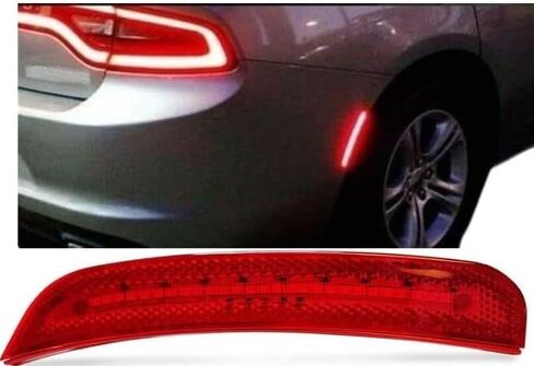 علامة جانبية LED متوافقة مع الضوء الخلفي لركاب دودج تشارجر 2015-2024 لجانب السائق الأيسر in Kuwait