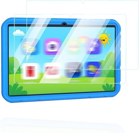 واقي شاشة لجهاز NOBKLEN J10A Android 15 مقاس 10.1 بوصة، مضاد للخدش 9H حساس للمس، حواف مستديرة 2.5D خالية من الفقاعات، سهل التركيب، عبوتان. in Kuwait