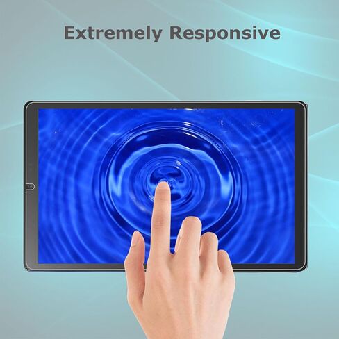 قطعتان من واقي الشاشة الزجاجي لجهاز Acer Iconia Tab A8 مقاس 8.7 بوصة - طبقة من الزجاج المقسى/دقة عالية/صلابة 9H/مقاومة للخدش in Kuwait