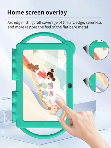 واقي شاشة لجهاز PEICHENG PCQ8 اللوحي مقاس 7 بوصات Android، مضاد للخدش 9H صلابة اللمس الحساسة 2.5D حواف مستديرة خالية من الفقاعات سهلة التركيب، عبوتان. in Kuwait