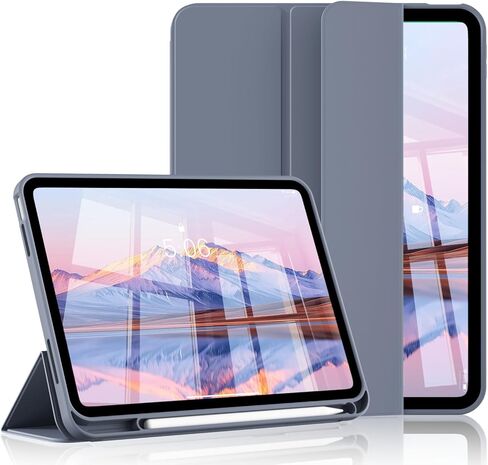 حافظة لجهاز iPad (A16) الجيل الحادي عشر مقاس 11 بوصة 2025، حافظة لجهاز iPad الجيل العاشر مقاس 10.9 بوصة 2022 مع حامل أقلام، غطاء حماية نحيف بحامل ثلاثي الطي ذكي، تنبيه/غفو تلقائي، بيج in Kuwait