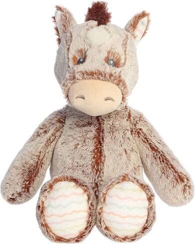 حيوان محشو للأطفال من Aurora® Adorable Cuddlers™ Promise Pony™ - مساعد آمن ونوم للأطفال والرضع - مثالي لاستحمام الأطفال وديكورات غرف الأطفال - بني 15 بوصة in Kuwait