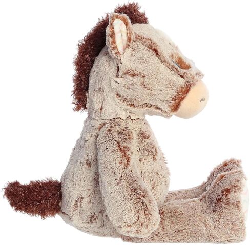 حيوان محشو للأطفال من Aurora® Adorable Cuddlers™ Promise Pony™ - مساعد آمن ونوم للأطفال والرضع - مثالي لاستحمام الأطفال وديكورات غرف الأطفال - بني 15 بوصة in Kuwait