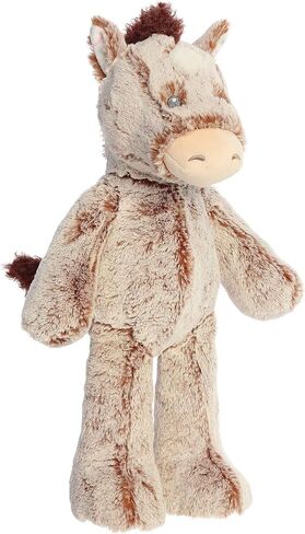 حيوان محشو للأطفال من Aurora® Adorable Cuddlers™ Promise Pony™ - مساعد آمن ونوم للأطفال والرضع - مثالي لاستحمام الأطفال وديكورات غرف الأطفال - بني 15 بوصة in Kuwait