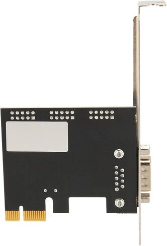 aqxreight PCIe X1 RS232 Serial Adapter Card Single Port PCI Express to RS232 Converter Adapter for for for DOS and PCIe Transmission Bandwidth Can Supports X1 to in Saudi Arabia