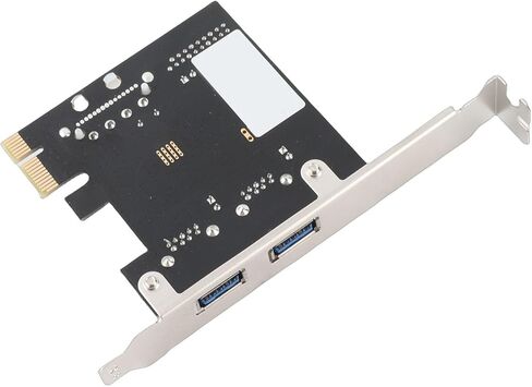 aqxreight USB3 0 Expansion Card 2 Port 19 Pin 4P PCIE to USB3 0 Expansion Card Controller Adapter You Data 5GB S 2 This and 3 Speed 3 USB Attain 0 in Saudi Arabia