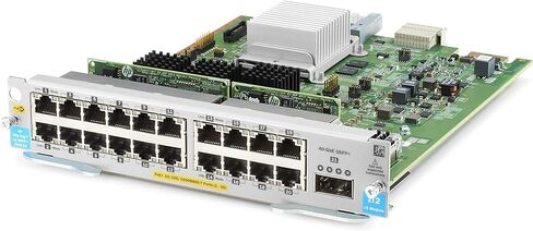 HP J9992A HPE 20-Port 10/100/1000BASE-T PoE+ MACsec/1-Port 40GbE QSFP+ v3 zl2 Module (متجددة) in Kuwait