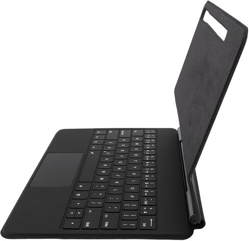 حافظة لوحة المفاتيح لجهاز Galaxy Tab s7 Plus s8 Plus s9، لوحة مفاتيح مغناطيسية للكمبيوتر اللوحي مع حامل ناتئ عائم وحامل قلم لوحة اللمس in Kuwait