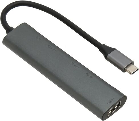 موزع USB C من Denash، محول USB متعدد المنافذ للشحن السريع بسرعة 5 جيجابت في الثانية 5 في 1 للمكتب والسفر للعمل، Denashvugi6qon8y in Kuwait