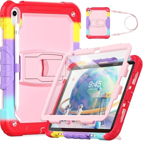 HXCASEAC Case for iPad A16 11th/10th Generation Case Kids, Girl, Drop Proof in Saudi Arabia