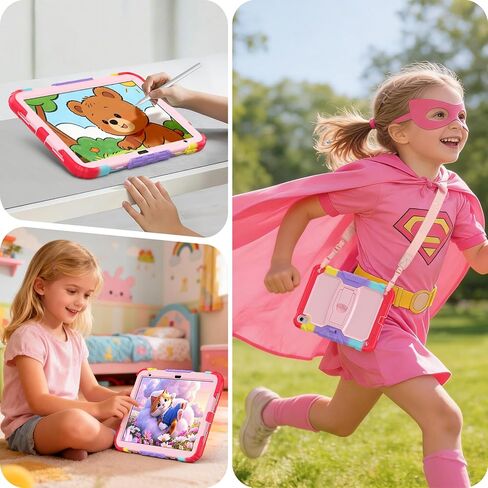 HXCASEAC Case for iPad A16 11th/10th Generation Case Kids, Girl, Drop Proof in Saudi Arabia