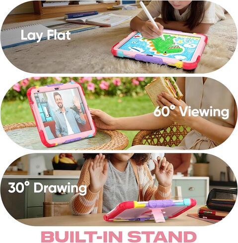 HXCASEAC Case for iPad A16 11th/10th Generation Case Kids, Girl, Drop Proof in Saudi Arabia