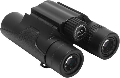 SUNGOOYUE Compact Binoculars, 8x25 Folding Binoculars for Adults Kids with Up Eyecups, Multi Layer Broadband Green Blue Coating, for Bird Watching Hiking Travel Concerts Sports in Saudi Arabia