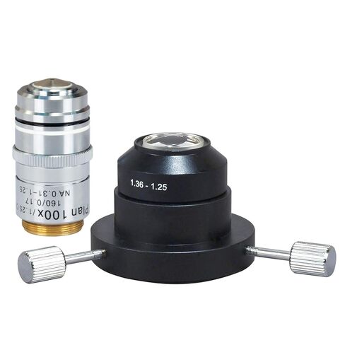 OMAX 40X-1600X مجهر LED متقدم ثلاثي العينيات مركب LED مع هدف 100X زيت Darkfield in Saudi Arabia