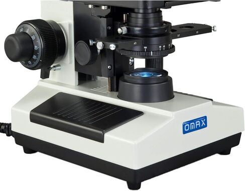 OMAX 40X-2000X Trinocular Laboratory Compound LED Microscope with Phase Contrast Kit in Saudi Arabia