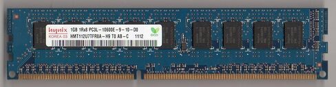 هاينكس HMT112U7TFR8A-H9 PC3L-10600E DDR3-1333 1 جيجابايت ECC فقط in Kuwait