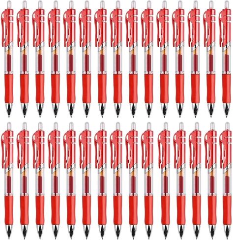 30pcs Black Retractable Gel Ink Pens for Journaling, 0.5mm pens fine point smooth writing pens for Office school in Saudi Arabia