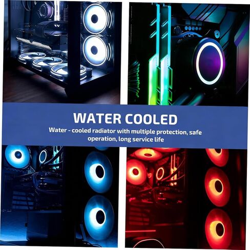 Water Cooling Tank Transparent Reservoir with Side Cover Shaped Bracket High Temperature Resistant Liquid Cooling for Computer Systems in Saudi Arabia