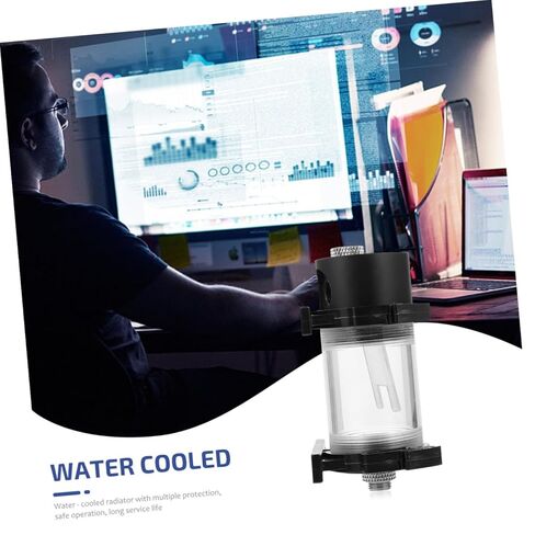 Water Cooling Tank Transparent Reservoir with Side Cover Shaped Bracket High Temperature Resistant Liquid Cooling for Computer Systems in Saudi Arabia