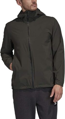 adidas Men's Basic 3-Stripes Rain.rdy Jacket in Saudi Arabia