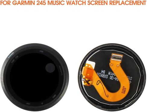 استبدال الشاشة لساعة الموسيقى Garmin Forerunner 245، شاشة LCD تعمل باللمس، محول رقمي مع مجموعة إطار الإطار ومجموعة أدوات الإصلاح باللون الرمادي in Saudi Arabia
