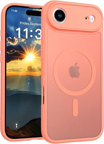 for iPhone 17 Pro Case - Military Grade Shockproof, Scratch Resistant, 360 Full Body Protection, for MagSafe Compatible - Dark Green in Saudi Arabia