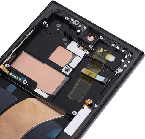 استبدال شاشة SM S918U لـ S23 Ultra 5G، 6. مجموعة شاشة LCD تعمل باللمس لـ S23 Ultra 5G S918A S918W، مع إطار، بصمة الإصبع، الولايات المتحدة in Kuwait